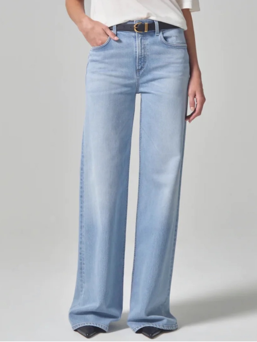 NWT CITIZENS OF HUMANITY LOLI MID RISE BAGGY IN NEROLI